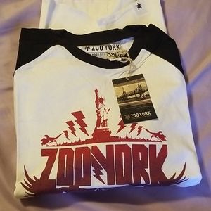 Men's Zoo York 3/4 sleeve t-shirt size Large